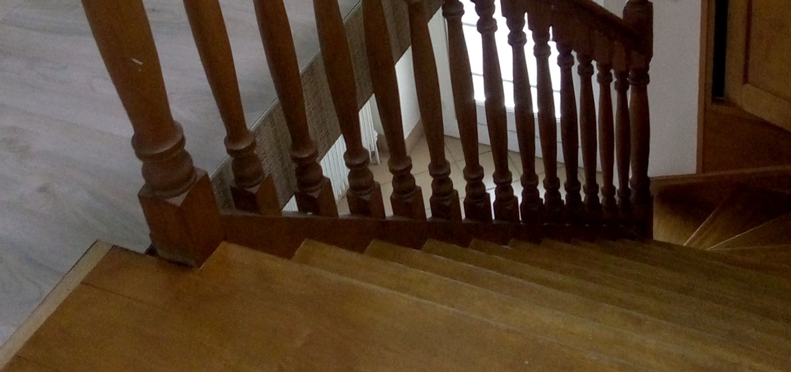 Avant renovation escalier